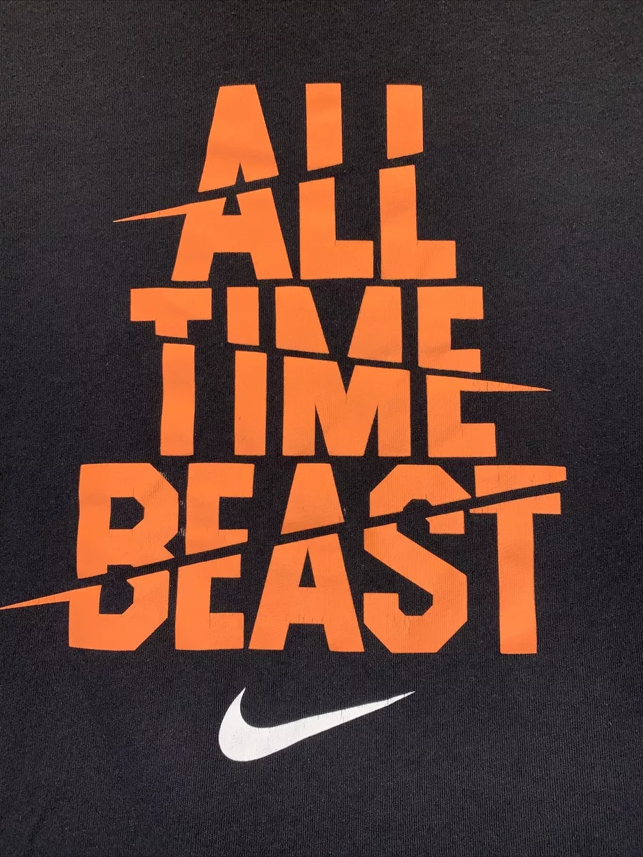 All time beast sales nike shirt