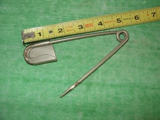 VINTAGE SCOVILL 5" SAFETY PIN MULIT-PURPOSE ALUMINUM PIN