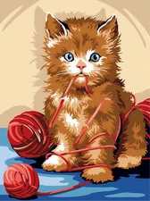 Seg De Paris Needlepoint canvas for halfstitch without yarn Emberlificoter SE...