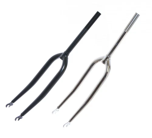 26" Bike / Bicycle Rigid Fork With 1" Threaded Steerer- Select: Black Or chrome