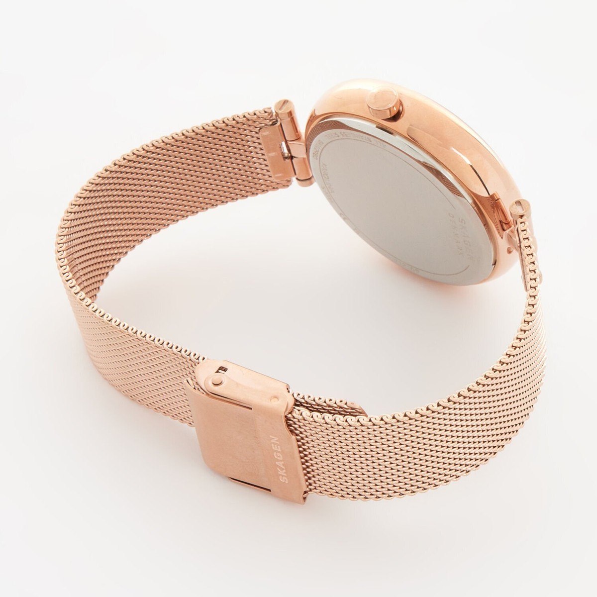 SKAGEN　KAROLINA　SKW2979 Karolina Solar-Powered Blush LiteHide™ Leather Watch