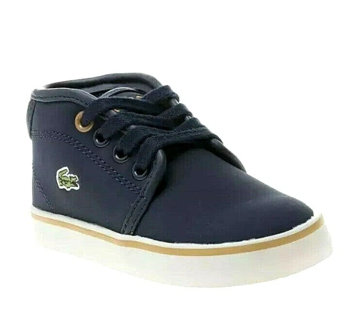 New Lacoste Infant Ampthill 318 1 Navy Trainers Boots 3 EUR 19 5012123196855 | eBay