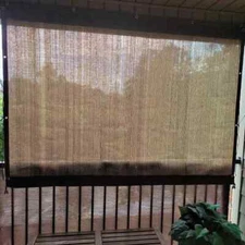 ALION 90% Sun Shade Cover Panel Pergola Cover Canopy with Rod Pockets on 2 Sides