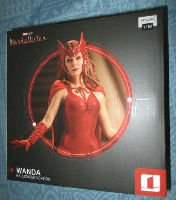 WANDA Halloween Iron Studios 1:10 Scale Statue  (Marvel/WandaVision TV/Movie)