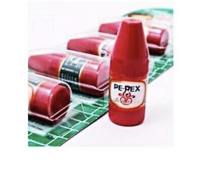 Pe Pex  Nasal Inhale Relief- 6pk - Eucalyptus Menthol Borneol Dizziness Cold