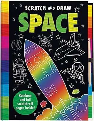 Scratch and Draw Space - Scratch Art Activity Book by George, Joshua 1787007235