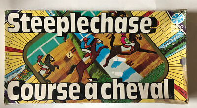 Steeple Chase 1979 Board Game Copp Clark Bilingual Canadian Version RARE