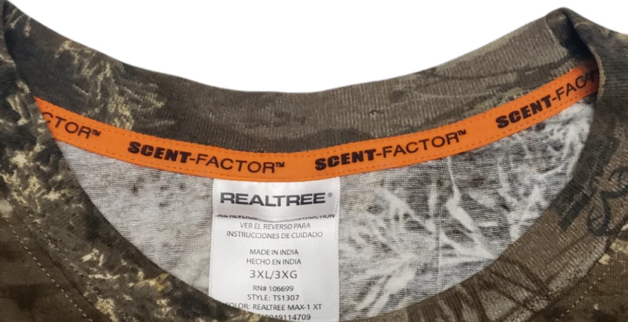 Realtree Men's MAX-1 XT Long Sleeve Camo Tee Deer Hunting Outdoors Size 3XL - Image 3 of 4