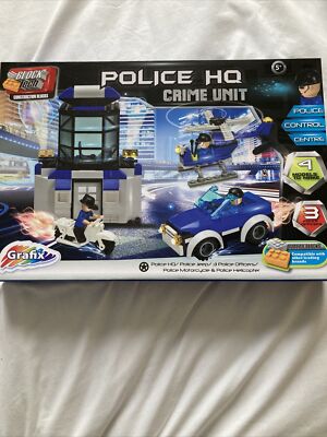 Polizei Hauptquartier Kriminaleinheit - Block Tech, 228 Blöcke. Bnib