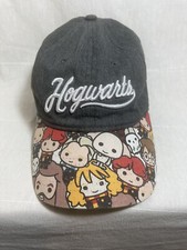 Harry Potter Hogwarts Hat Strap Back Ball Cap Authentic Collector Hat Vintage