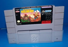 An American Tail Fievel Goes West Super Nintendo 1994 SNES Working Cart & Sleeve