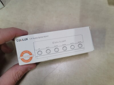 1/4'' Audio Splitter AS-K12 Open Box
