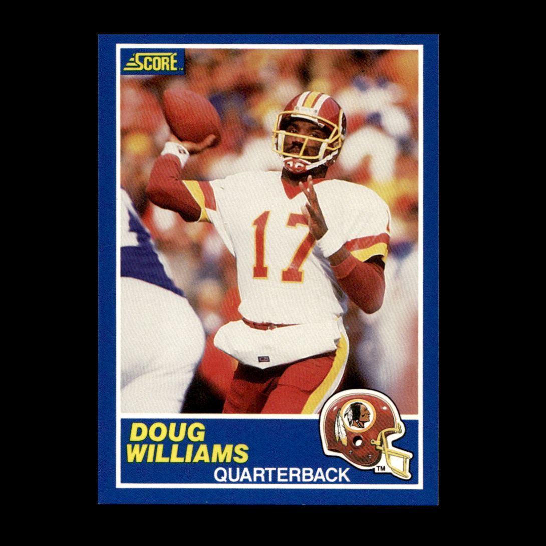 Doug Williams 1989 Score Washington Redskins #80 R329N 51