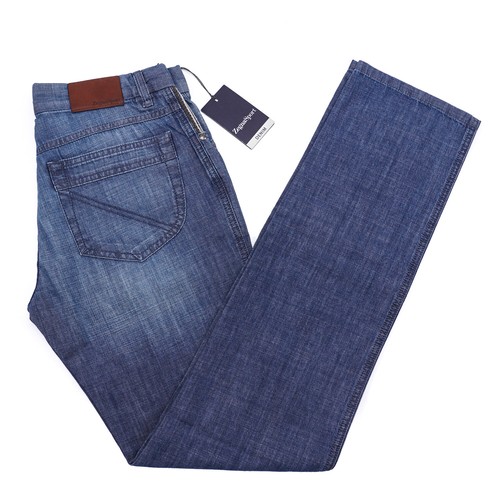 Zegna Slim Fit Lightweight Ring Slub 