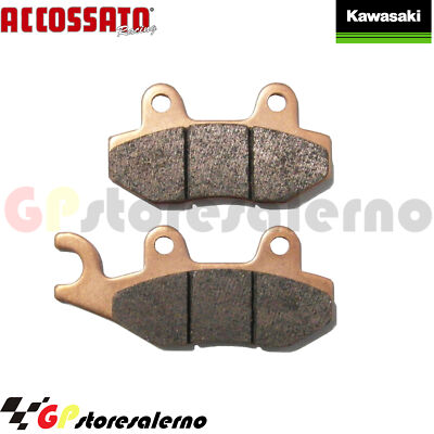 AGPA76ST FRONT SINTERED PADS RECESSED KAWASAKI 250 KDX 1995