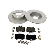 1x Bremsensatz, Scheibenbremse MAPCO 47858HPS passend für AUDI SEAT SKODA VW