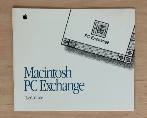 Apple Macintosh - Macintosh PC Exchange - User's Guide - Booklet - 1992 - Picture 1 of 4
