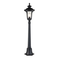 Standleuchte Laterne Wegeleuchte Gartenlampe AußEnleuchte Aluminium Glas H 115Cm