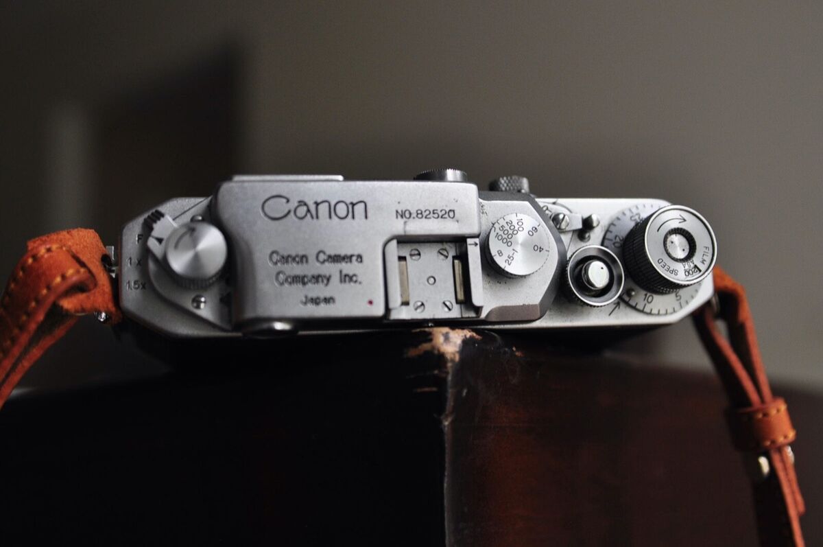 Canon Screw mount Rangefinder IVSB camera body with Rapid Canon Screw mount Rangefinder IVSB camera body with Rapid