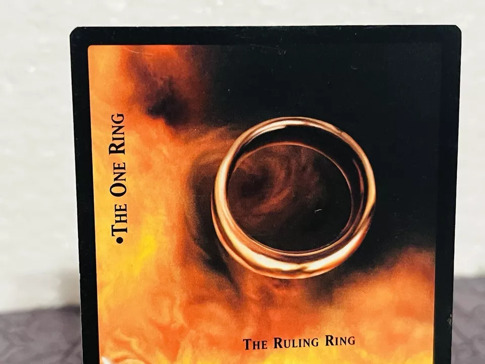 Lord of the rings TCG Fellowship Of The Ring The One Ring Ruling Ring non foil - Image 4 of 4