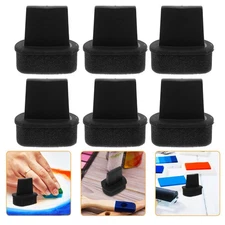 10 Pcs Car Sponge Interior Paint Sponges for Painting Applicator Brush Shoes