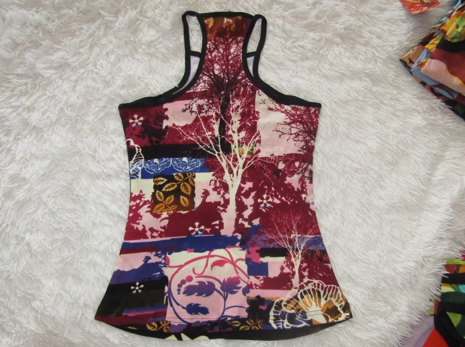 CAMISETA SIN MANGAS VINTAGE Y2K HAYES CUSTO BARCELONA CACHORRO RARA STOCK MUERTO EURO GRANDE Foto 3 de 4