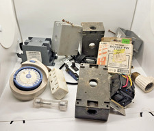  Vintage Electrical Lot GE Mechanical Timer N...