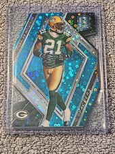 2018 Panini Spectra - Charles Woodson #80 Neon Blue Prizm Die Cut Packers /35
