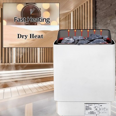 6KW/9KW FIRMER STRUCTURE DRY SAUNA HEATER STOVE WITH OUTER DIGITAL CONTROLLER