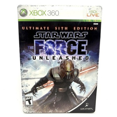 Xbox 360 Star Wars: The Force Unleashed [Ultimate Sith Edition] With Cards