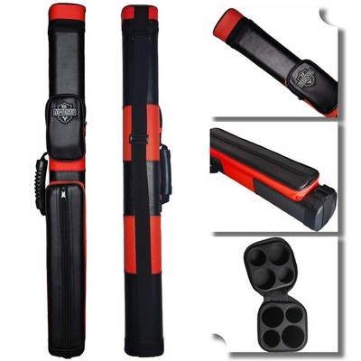BY SPORTS 2x2 Hard cue case Square Pool Cue Billiard Stick Carrying Case