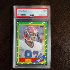 1986 Topps - Andre Reed #388 (RC) - Buffalo Bills