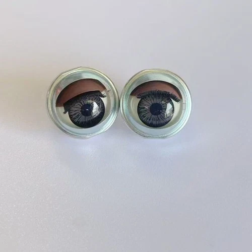 Natural Brown Blinking Doll Eyes for 18'' American Style Girl Dolls