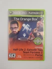 The Orange Box Half Life 2 Xbox 360 Complete CIB Platinum Hits