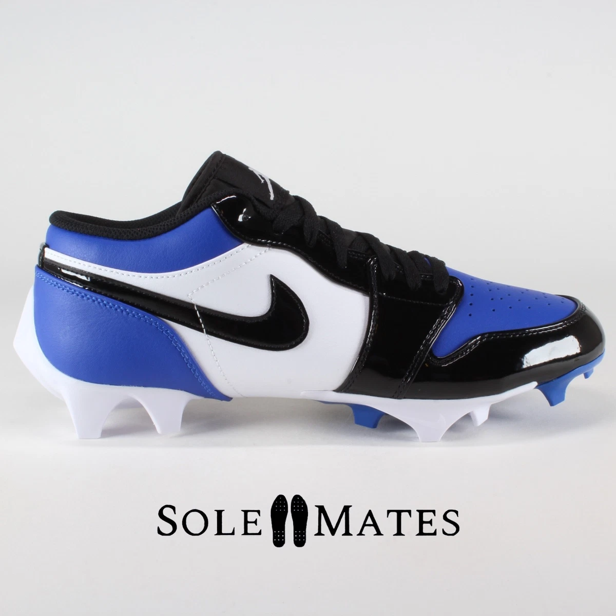 Jordan 1 TD Cleat 2023 Low Black White | eBay