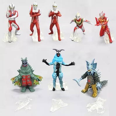 Trading Figure Set of 8 Types: ''H.G.C.O.R.E. Ultraman 4 ~Seven SINCE 1967