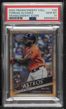 2020 Topps Transcendent Collection 30/95 Yordan Alvarez #28 PSA 10 GEM MT 8k3