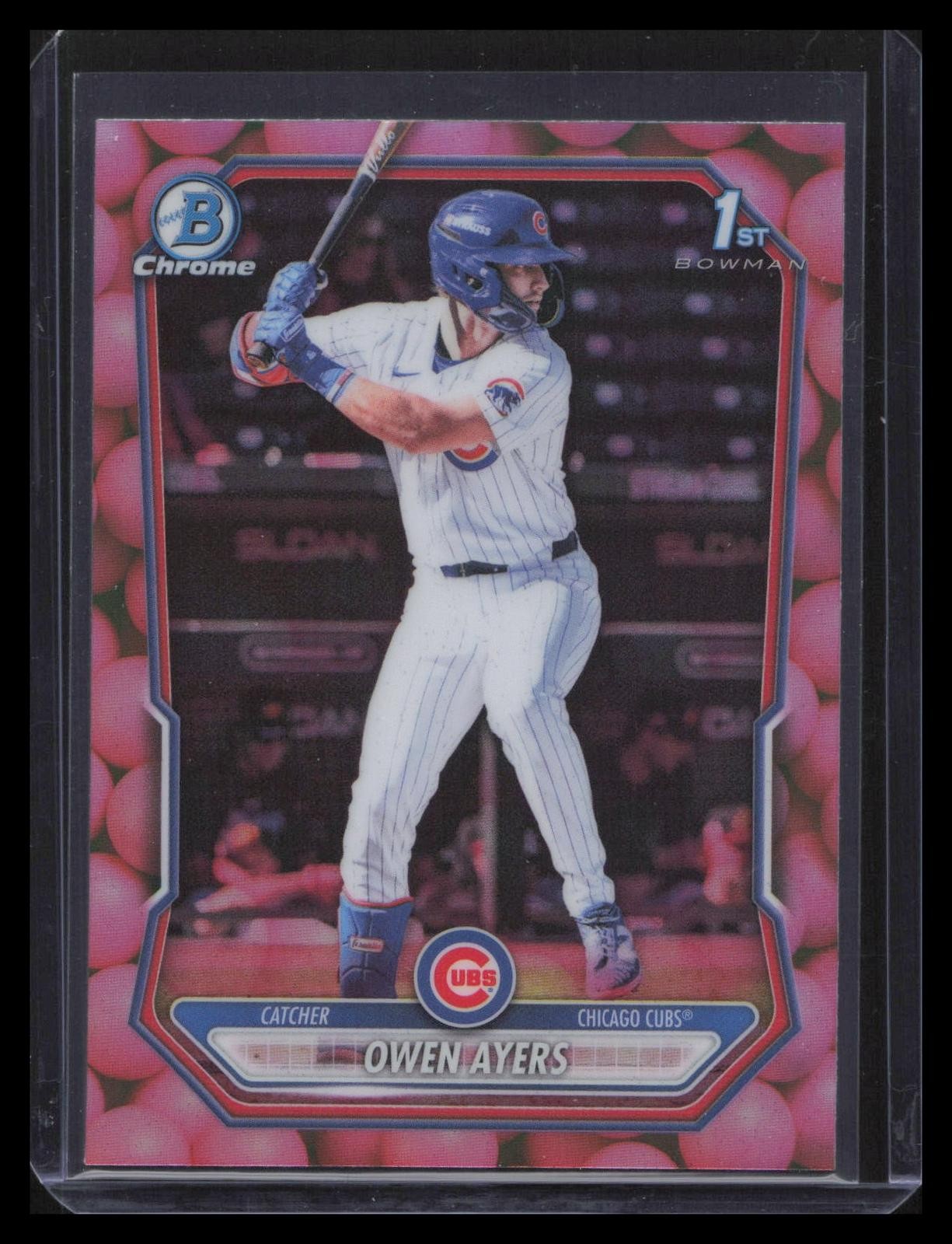 Owen Ayers 2026 Bowman Chrome #BCP-214 Prospects Bubble Gum Snack Pack SSP