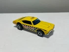 Vintage Hot Wheels 1969 Maxi Taxi Yellow Checkerboard Blackwalls
