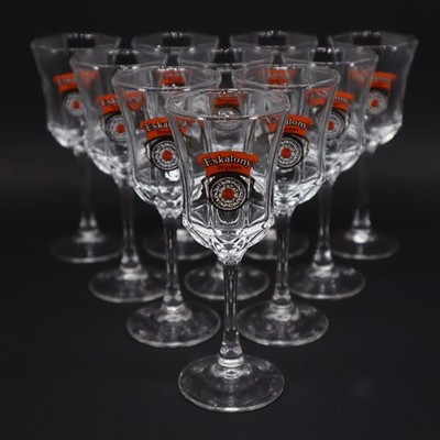 10 original Eskalony Luminarc Gläser [2/4cl] Schnaps Magenbitter Topzustand