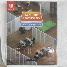 Startup Company Console Edition Limited Edition for Nintendo Switch New Sealed