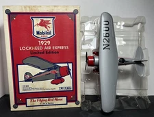 MobilOil  1929 LOCKHEED AIR EXPRESS AIRPLANE DIECAST 1993 ERTL BANK 1:43