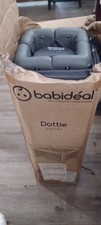 Babideal Dottie Play Yard P9015GDT Gray Baby Playpen Bassinet NEW Open Box