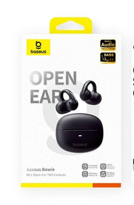 Baseus Bowie MC1 Open Ear Kopfhörer, Ohrclip black IP57 neu und OVP