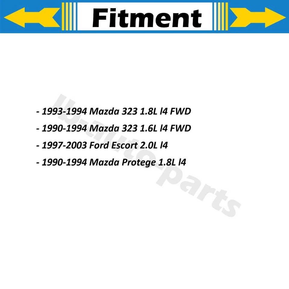 For Ford Escort 2.0L 1997-2003 Front Lower Suspension Control Arm 2x - Image 2 of 4