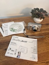 Fujifilm FinePix A600 6.3MP Digital Camera  XD Card Included Works uses AA Batt