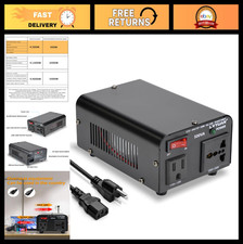 500W Voltage Transformer Converter Step Up/Down 110V to 240V with US Universal O