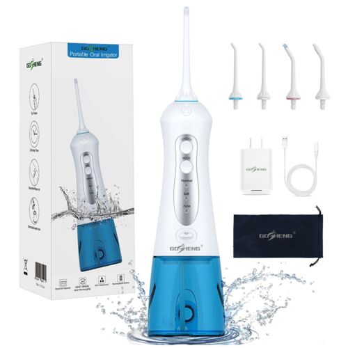 Cordless Water Flosser Dental Oral Irrigator Travel Teeth Cleaner Floss Pick NEW