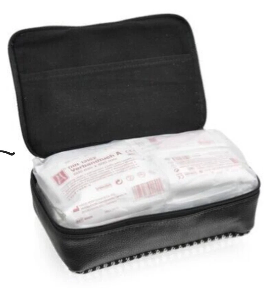 Kit de primeros auxilios clásico Porsche Pepita 356/911/914/924/928/944/968/964/993 OEM Foto 2 de 4