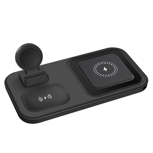3in1 Wireless Charging Pad Charger Station For Apple Watch 10 Air Pods iPhone 16 - Picture 3 of 13